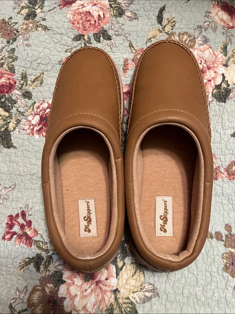 My Slippers Women's Tan Slip-On Loafers for Everyday Comfort